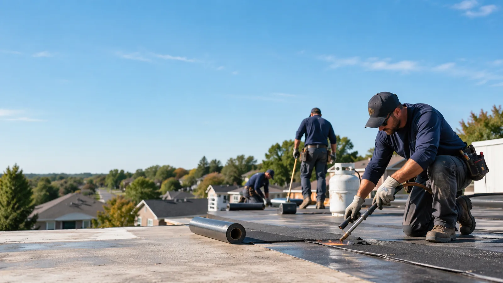 Flat Roof Leak Repair providers in Harshaw, WI
